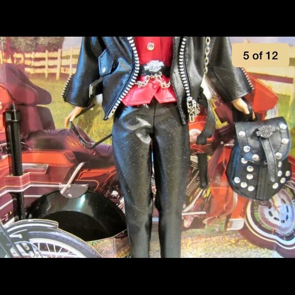 VTG 1997 Harley Davidson Collector Edition Barbie - Picture 5 of 6